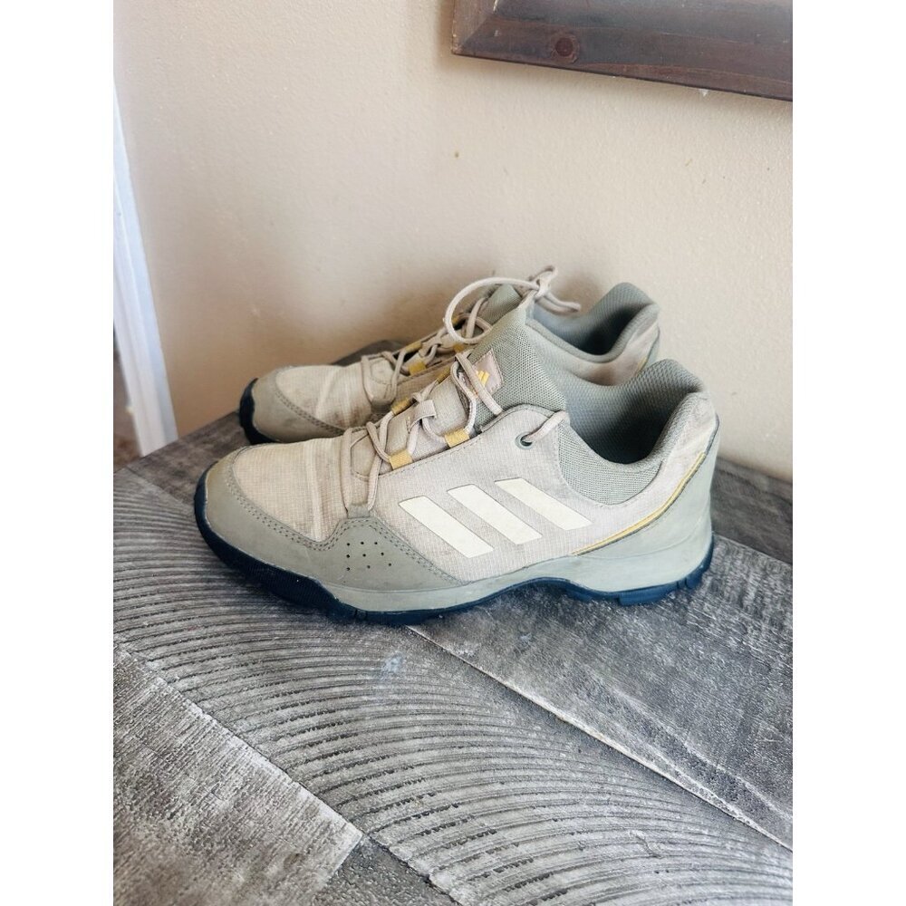 Adidas Womens Hyperhiker Hiking Trekking Shoes GZ9218 Beige-Olive | Sz 6